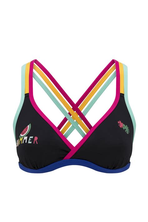 Negru Summer Gen Bikini St Bichini Costume Baie Plsutrto Iysyh Penti Romania