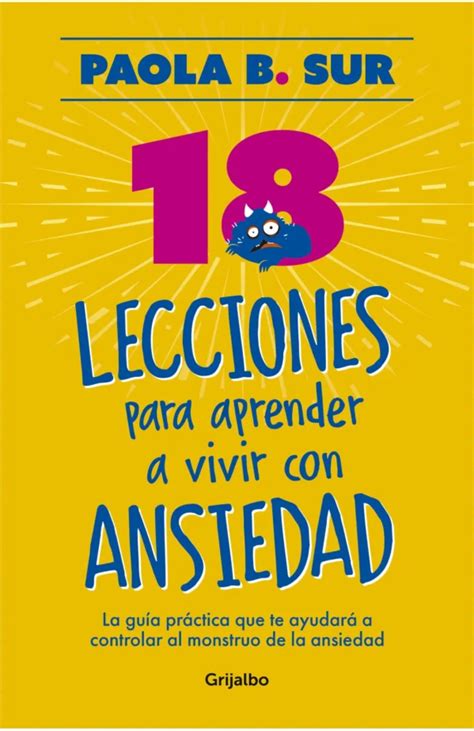 18 Lecciones Para Aprender A Vivir Con Ansiedad Librería en Medellín