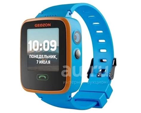 Смарт-часы Geozon Aqua - Голубой — купить в Красноярске. Состояние ...
