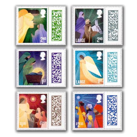 2022 Great Britain Christmas 6v Stamp - Phila Art