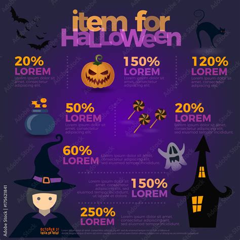 Halloween Infographic Template