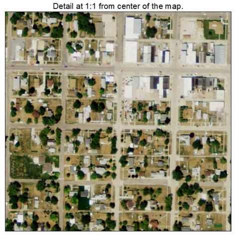 Aerial Photography Map of Creighton, NE Nebraska