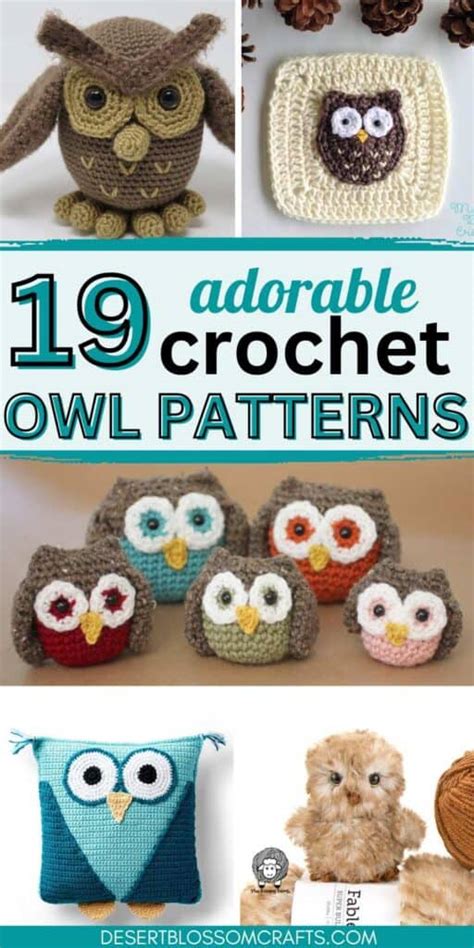 Ten Free Crochet Owl Patterns