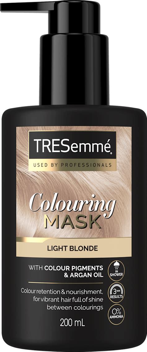 TRESemmé Mască de păr pentru intensificarea culorii Light Blonde 200