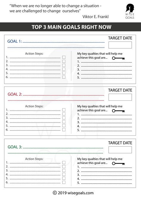 Goal Setting For Adults