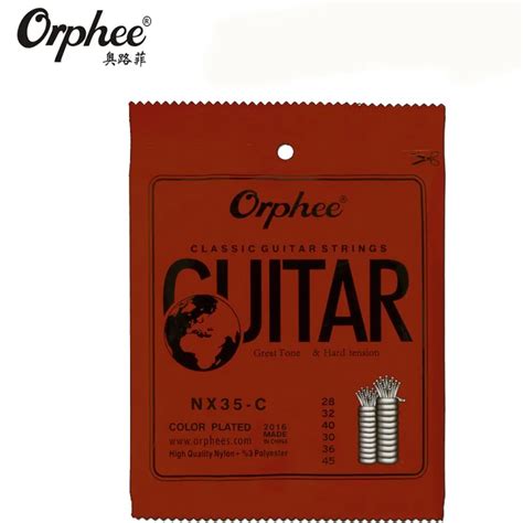 Orphee Nx C Struny Do Gitary Klasycznej Nylon Srebrny Drut Z