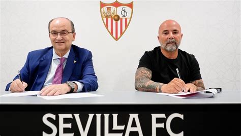 El Sevilla Anuncia Un Acuerdo Con Sampaoli Para Pasar P Gina Estadio