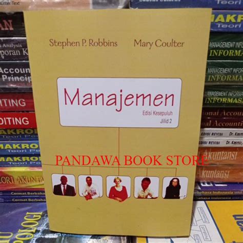 Jual Manajemen Edisi Kesepuluh Jilid By Stephen P Robbins