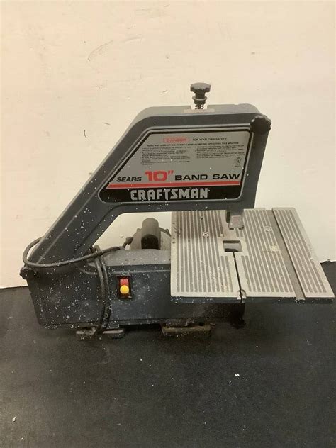 Craftsman 10 Band Saw 22intall Model No113244513 Auction