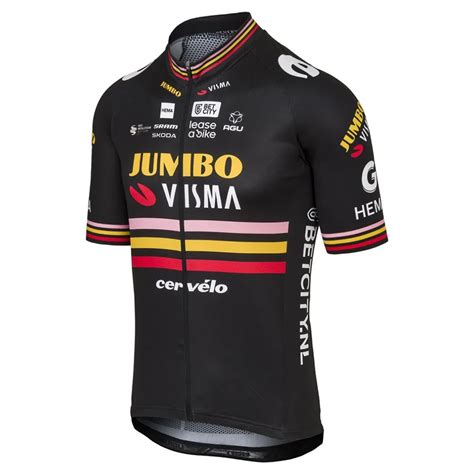 AGU Maillot De Manga Corta Jumbo Visma Replica Triple Victory 2023 Bikeinn