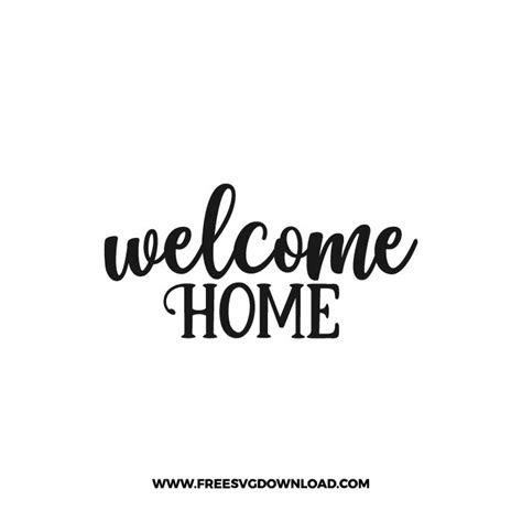 Welcome Home 4 Svg And Png Free Cut Files Free Cut Files Free Svg Svg