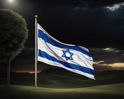 Premium Photo Israel Country Flag