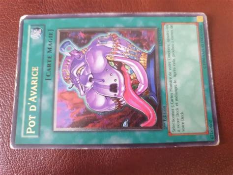 POT D AVARICE EEN FR036 Carte Yu Gi Oh Heavily Played 1st Edition