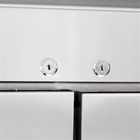 True T 35 HC Two Section Solid Door Reach In Stainless Steel