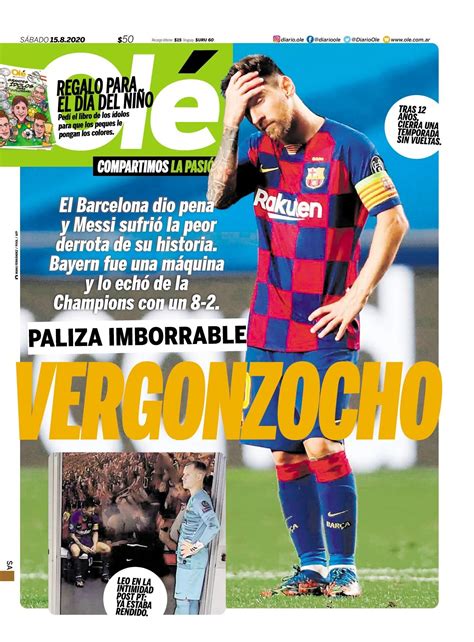 Barcelona S Champions League Humiliation Dominates Saturday S Front