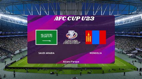 Saudi Arabia U23 Vs Mongolia U23 AFC Asia Cup U23 09 06 2023