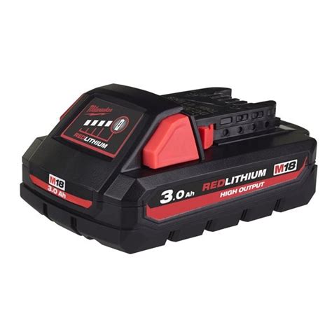 Milwaukee M18 High Output Batteri 3ah Jongshøj Maskiner Vhenrik