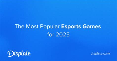 The Most Popular Esports Games for 2025 | Displate Blog