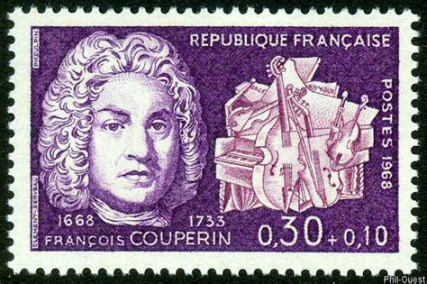 Zoom sur le timbre François Couperin 1668 1733