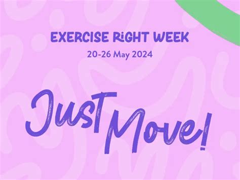 Exercise Right Week Rise Health Group