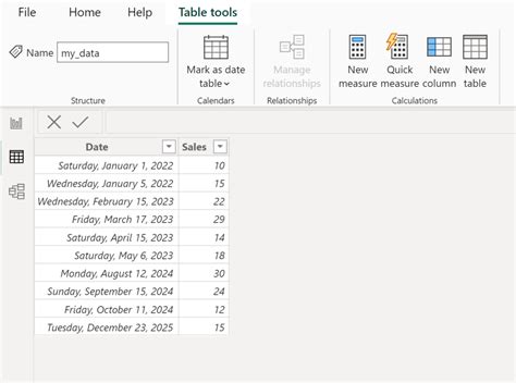 Power Bi How To Extract Year From Date