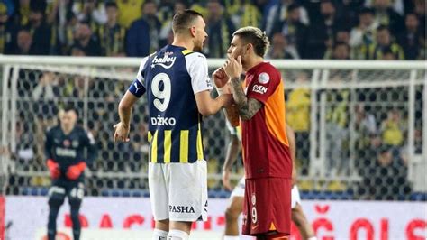 Fenerbahçe ile Galatasaray arasındaki derbi öncesi Edin Dzeko Mauro