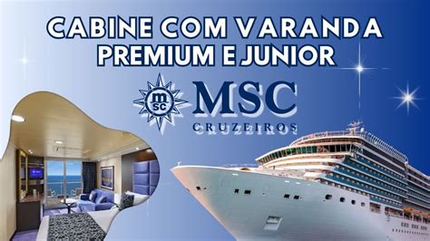 Cabine Varanda Premium E Junior Do Msc Preziosa Youtube