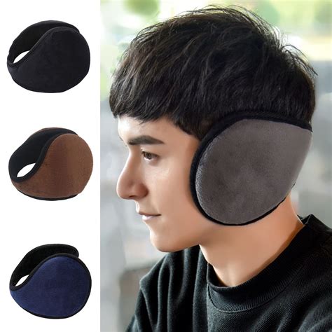 Cheers.US Adjustable Ear Muffs for Men & Women, 3Pcs Winter Fleece Ear ...