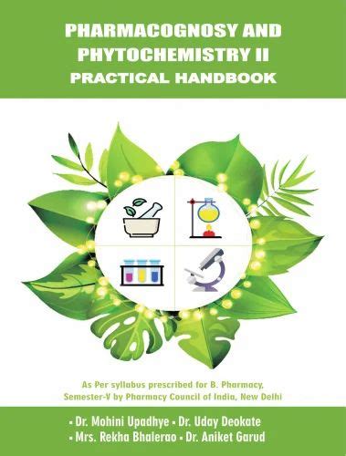 English Pharmacognosy And Phytochemistry Ii Practical Handbook At Rs