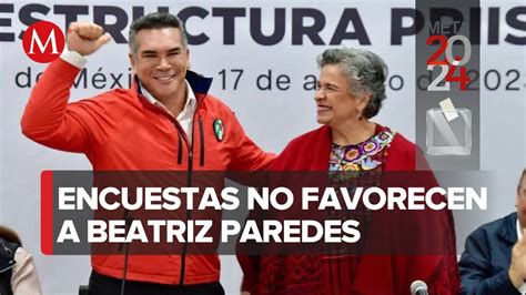 Alejandro Moreno Admite Que Encuestas No Favorecen A Beatriz Paredes