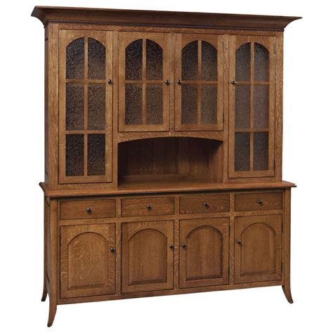 Bunker Hill 4 Door Hutch Troyer Furniture