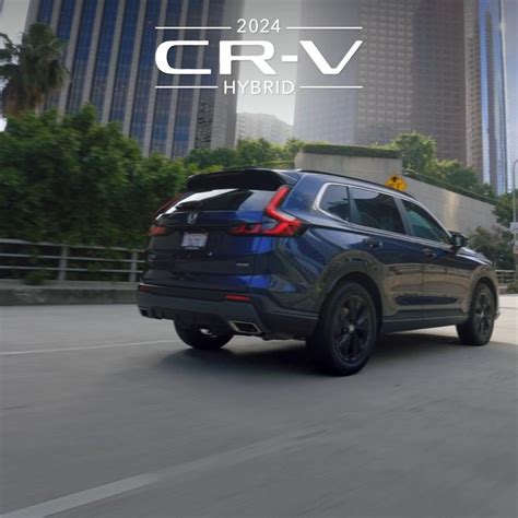The 2024 Honda CR-V Hybrid [Video] | Honda cr, Honda, Cr v