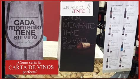 Las 5 Claves Para Una Carta De Vinos Perfecta ¿quieres Saber Como