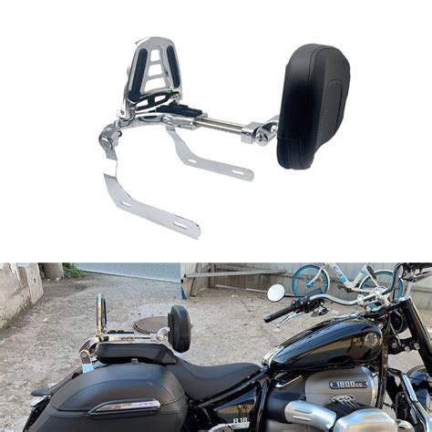 Motorcycle R18 B Multi Purpose Driver Passenger Backrest With Folding