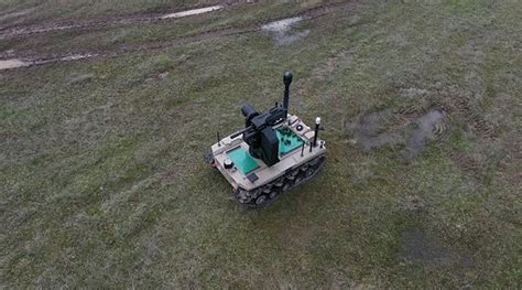 Unmanned Ground Vehicle Barkan Is On Field With Its New Weapon