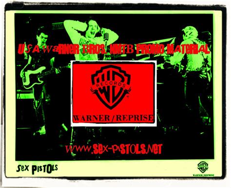 God Save The Sex Pistols Never Mind The Bollocks United States Of America Wb Promo Materials