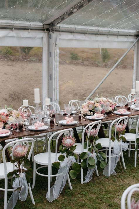 Gorgeous Spring Wedding In The Huon Valley Polka Dot Wedding Protea