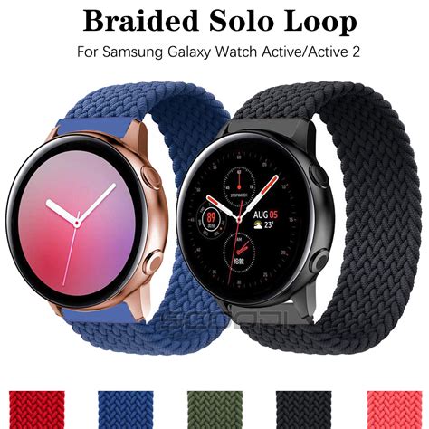 Solo Pulseira De Nylon El Stica Para Rel Gio Samsung Galaxy Watch