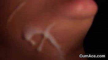 Feisty Hottie Gets Jizz Shot On Her Face Sucking All The Cum XVIDEOS