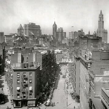 Cryptonaut In Exile Manhattan Skyline Shorpy Historic Photo