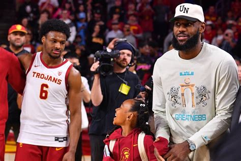 Nba Speculation Is There A Possibility Of The Lakers Drafting Bronny James To Team Up With