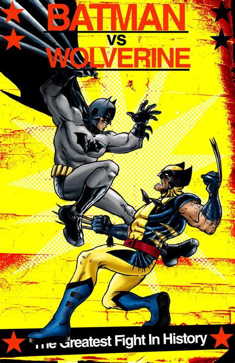 Batman vs Wolverine by RamonVillalobos on DeviantArt