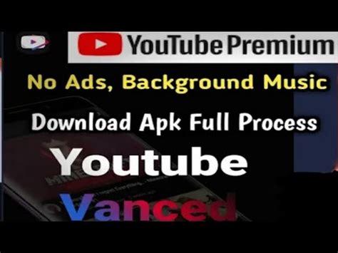 How To Install YouTube Vanced Without Ads Install YouTube Vanced In