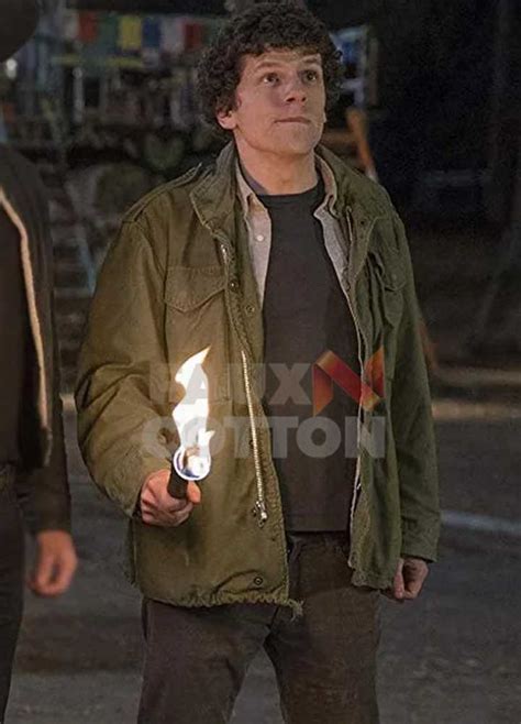 Buy Jesse Eisenberg Zombieland Double Tap Jacket | Columbus Jacket