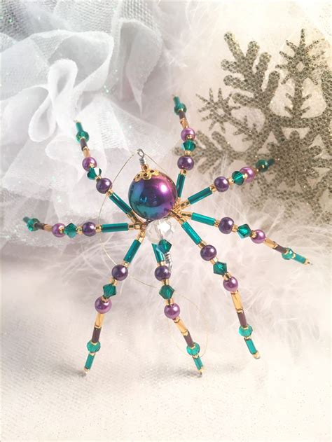 Pin By Linda Hendricks On Beaded CREATURES Beaded Spiders Beaded