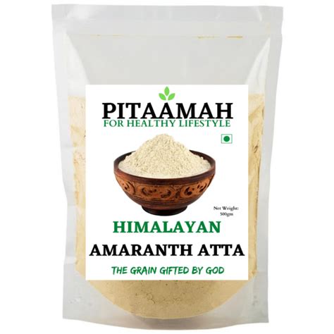 Pitaamah Amaranth Atta 1kg Amaranth Flour Rajgira Flour Hand