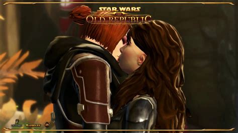 Star Wars The Old Republic Onslaught Kira Carsen The Lesbian Kiss