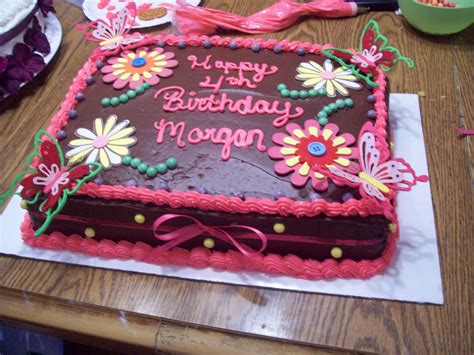 Crazy about Cakes: Birthday Cake for Morgan