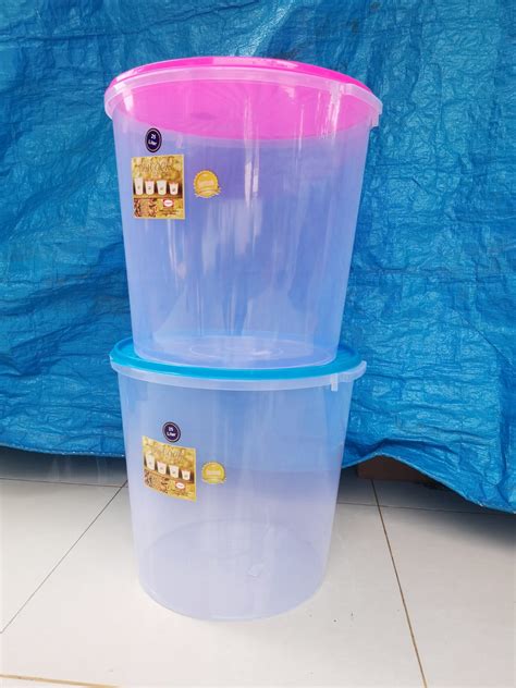 Shinpo Sealware Toples Kerupuk Tempat Krupuk Peacock Liter