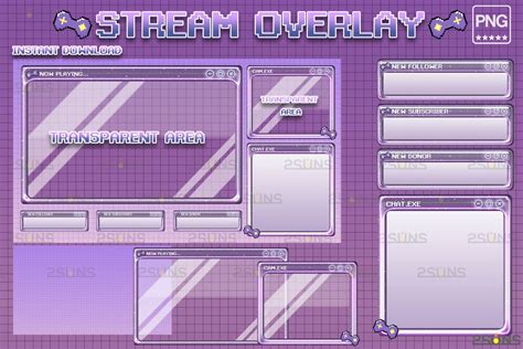 Kawaii Twitch Overlay Package By 2suns1 On Deviantart